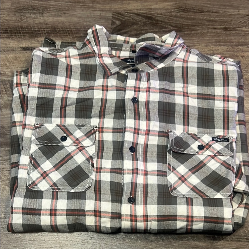 Stylish Men's Plaid Shirt